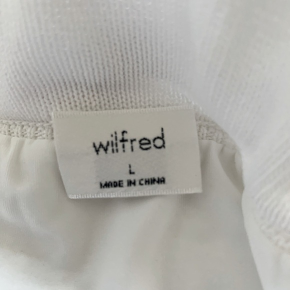 Wilfred ARITZIA SZ:US L Off White Crochet Skirt - Picture 3 of 3